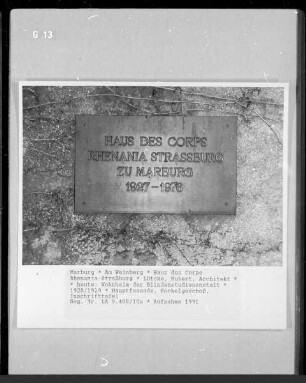 Haus des Corps Rhenania-Straßburg