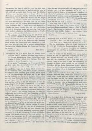 173-174 [Rezension] Gray, George Buchanan, A critical and exegetical commentary on Numbers