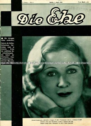 Monatszeitschrift "Die Ehe" u.a. zur Aktfotografie