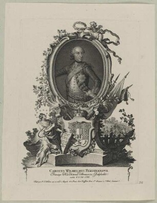 Bildnis des Herzogs Karl Wilhelm Ferdinand von Braunschweig-Lüneburg