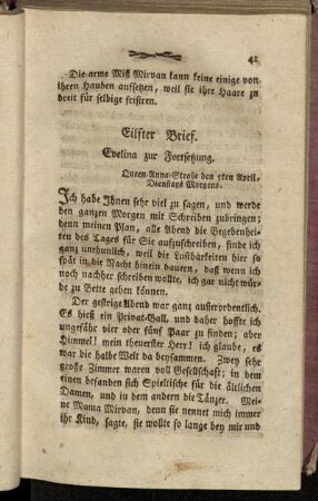 Eilfter Brief. - Funfzehnter Brief.