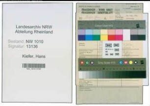 Entnazifizierung Hans Kiefer , geb. (Polizei)
