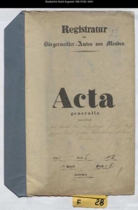 Waffentragen und Aufbewahrung geladener Gewehre - generalia -