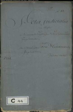 Konsistorium gegen Oberförster von Heiderstädt (Heyderstädt) - Zehnt