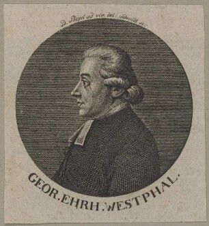 Bildnis des Geor. Ehrh. Westphal.