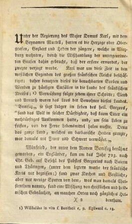 Zur Aeltern Geschichte des fränkischen Kreises, Vierter Beytrag. Eine Einladungsschrift zu zwey Abschiedsreden