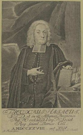 Bildnis des Theodorus Haseus