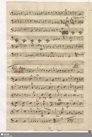 817. Aria: Benedetti sian gl'amanti / Salieri, A.
