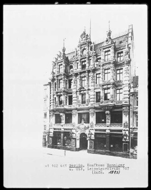 Kaufhaus Henniger
