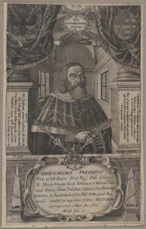 Bildnis des Christophorvs Preibisivs