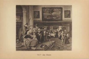 Jan Steen. Die Kindstaufe. 795 D