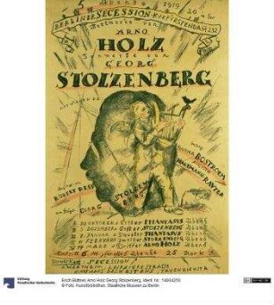 Arno Holz Georg Stolzenberg