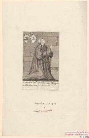 Hans Friedel (= Freidel) d.Ä.; gest. 1547