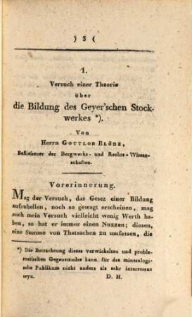 Taschenbuch für die gesammte Mineralogie mit Hinsicht auf die neuesten Entdeckungen : für das Jahr .... 10. 1816