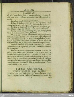 F [Febres Continuae - Furunculus]