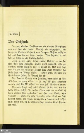 4. Bild: Der Geizhals
