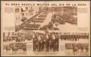 El gran desfile militar del día de la raza [Fotografías]