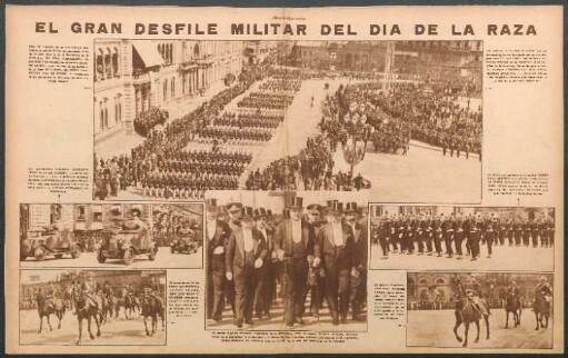 El gran desfile militar del día de la raza [Fotografías]