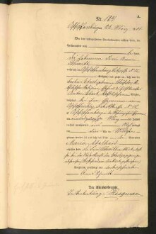 Standesamtsbuch der Stadt Aschaffenburg: Geburten 365/1900 - 184/1901