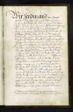 Wappenbrief S. 1
