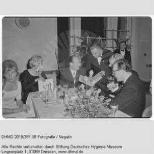 Empfang anlässlich der Nationalen Hygiene-Ausstellung - Gäste