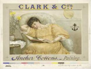 Clark & Co's Anchor Cottons Paisley
