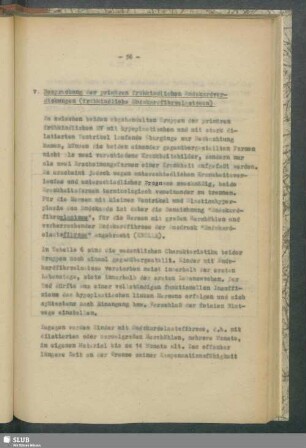 V. Besprechnung der primären frühkindlichen Endokardvedickungen (frühkindliche Endokardfibroelastosen)