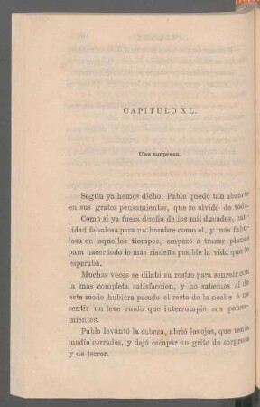 Capítulo XL. - Una sorpresa.