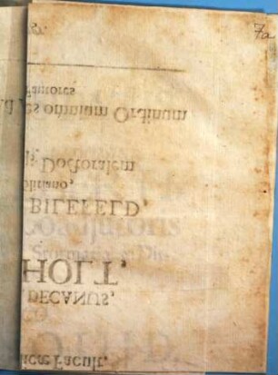 Auctoritate Sacrae Caesar. Maiestatis, Clementissimis Auspiciis Reverendissimi Serenissimiq. Principis Ac Domini, Dn. Christiani Alberti, Heredis Norvagiae ... Prorectore Magnifico Dn. Samuele Reyhero, U.I.D. ... Ego ProCancellarius, & Collegii Theologici h.t. Decanus, Christianus Kortholt, S. Theol. D. & Prof. Prim. Viro plurimum Reverendo & Amplissimo, Dn. M. Johanni Christophoro Bilefeld, Adi. Pastori Prim. & Superintendenti Dölitiano, Supremos in Theologia honores gradumq[ue] Doctoralem solenniter die III. Octobr. collaturus, Ad Actum hunc praesentia sua cohonestandum omnes omnium Ordinum Viros honoratissimos & quoscunque studiorum Fautores offic. invito