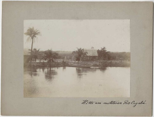 Hut on the middle Rio Cuyabá