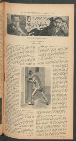 La audacia de Nelson White - (Memorias de John Ranbet) - (Continuación) : Sherlock Holmes en la Argentina