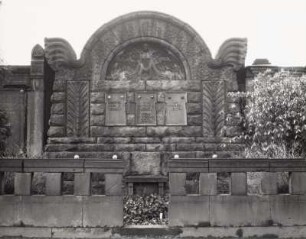 Wandgrabmal der Familie Schirmer
