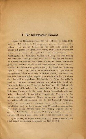 Die Brandenburgisch-Nürnbergische Kirchenvisitation und Kirchenordnung : 1528 - 1533