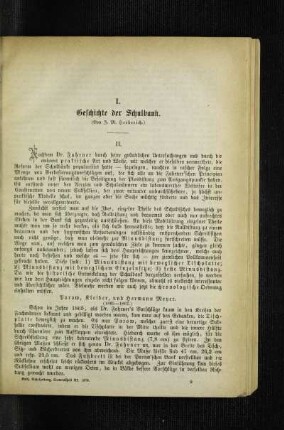 Geschichte der Schulbank