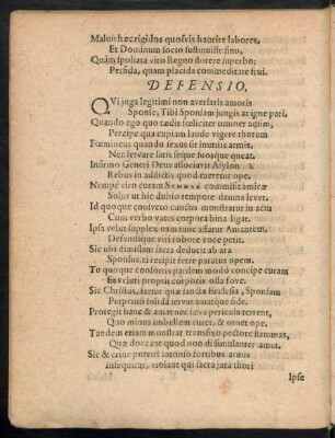 Defensio.