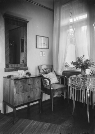Wohnraum der Fotografin