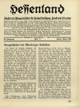 Heft 3, März 1928