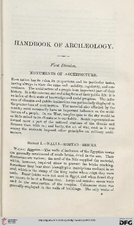 Monuments of architecture