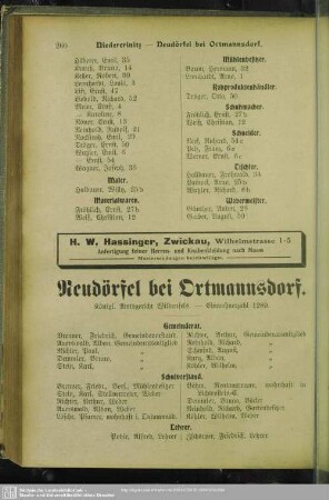 Neudörfel bei Ortmannsdorf