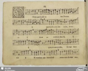 II. Omnia quae fecisti nobis Domine