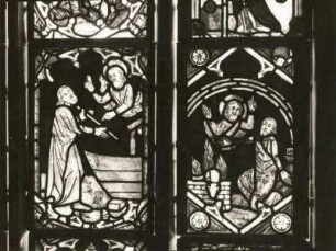 Halberstadt. Dom. Chor, Südfenster (14. Jh.)