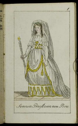Sonnen Priesterin von Peru