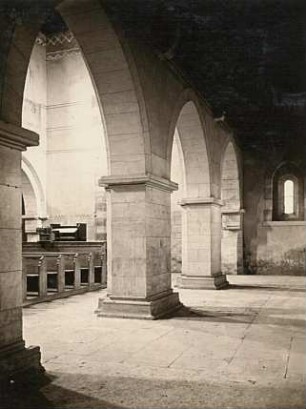 Dippoldiswalde. Kirche Sankt Nikolai (Nikolaikirche). Nördliches Seitenschiff