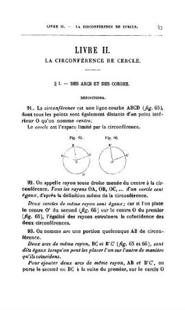 Livre II. La circonférence de cercle.