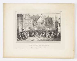 Procession de la Ligue, Blatt 5 der Folge "Album pour 1829"