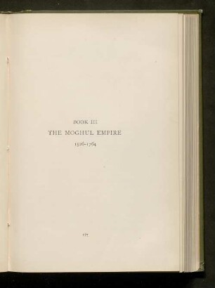 Book III The Moghul Empire 1326-1764