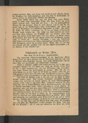 Glückwunsch an Arthur Illies.