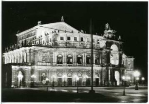 Dresden. Semperoper Nacht