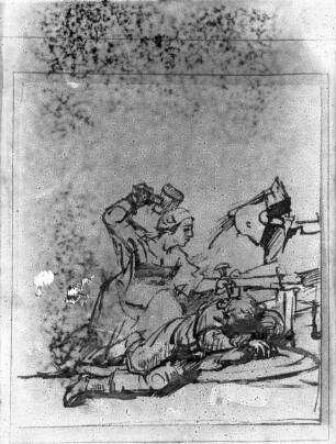 Jael tötet den schlafenden Sisera
