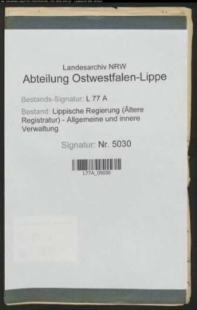 Überwachung von umherziehenden Musikanten und Schaustellern